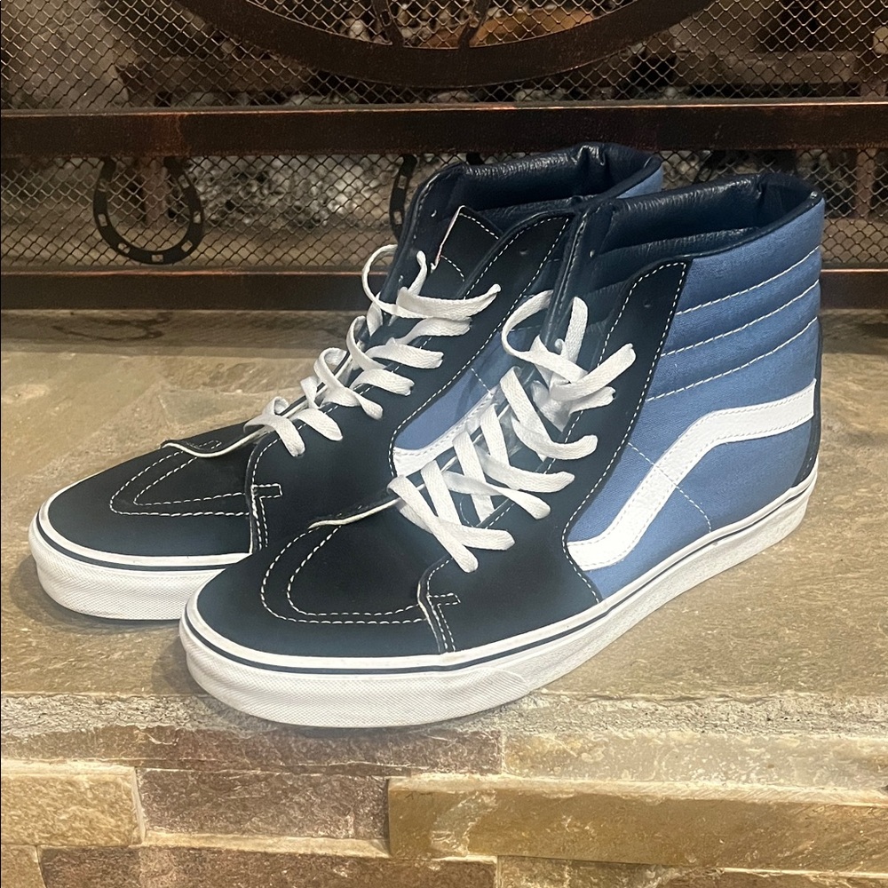 VANS SK8-Hi 2-Tone Blue 13 Mens